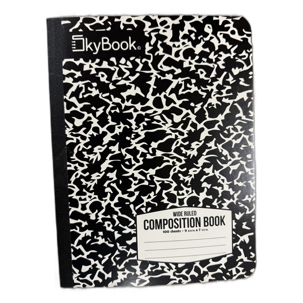 SKYBOOK Composition Book Wide Ruled