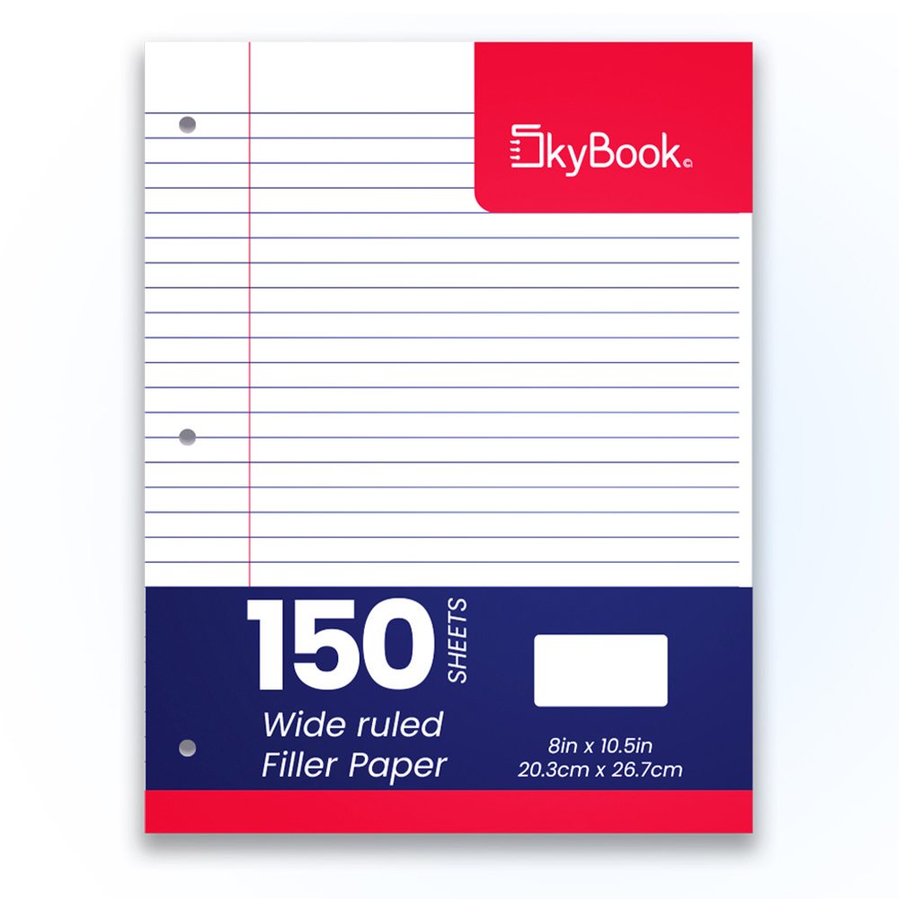 SKYBOOK Filler Paper 150 Sheets